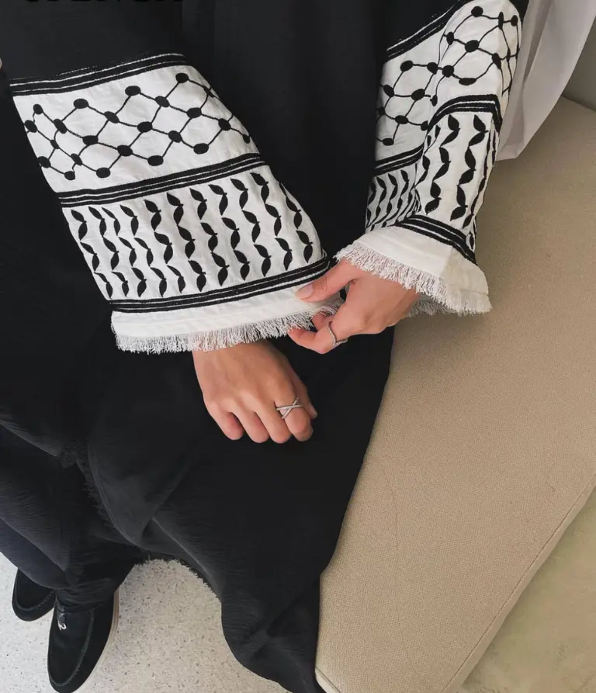 Palestine Keffiyeh Abaya